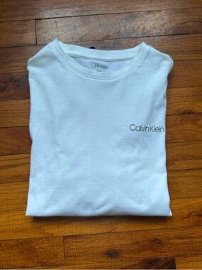 Calvin Klein Long Sleeve - white/black sleeves